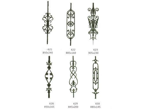 洛陽鐵藝-樓梯花件